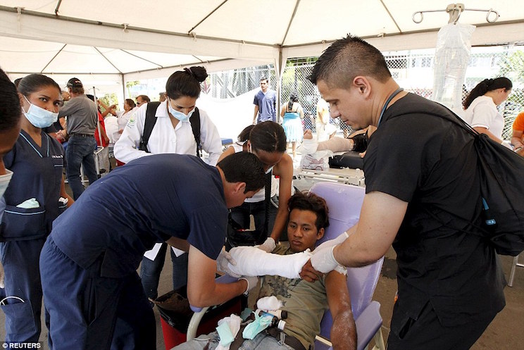 Terremoto en Ecuador